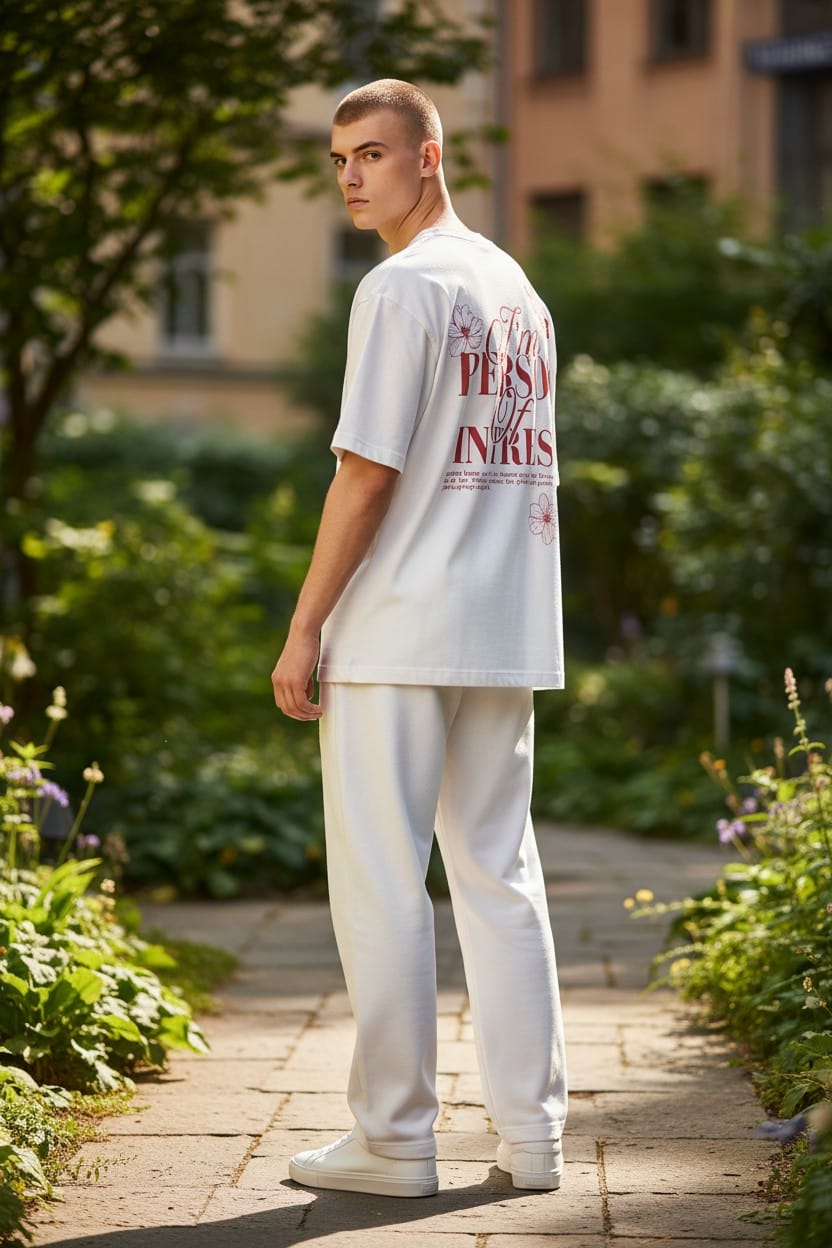 Verge “Person of Interest” Graphic T-Shirt – White