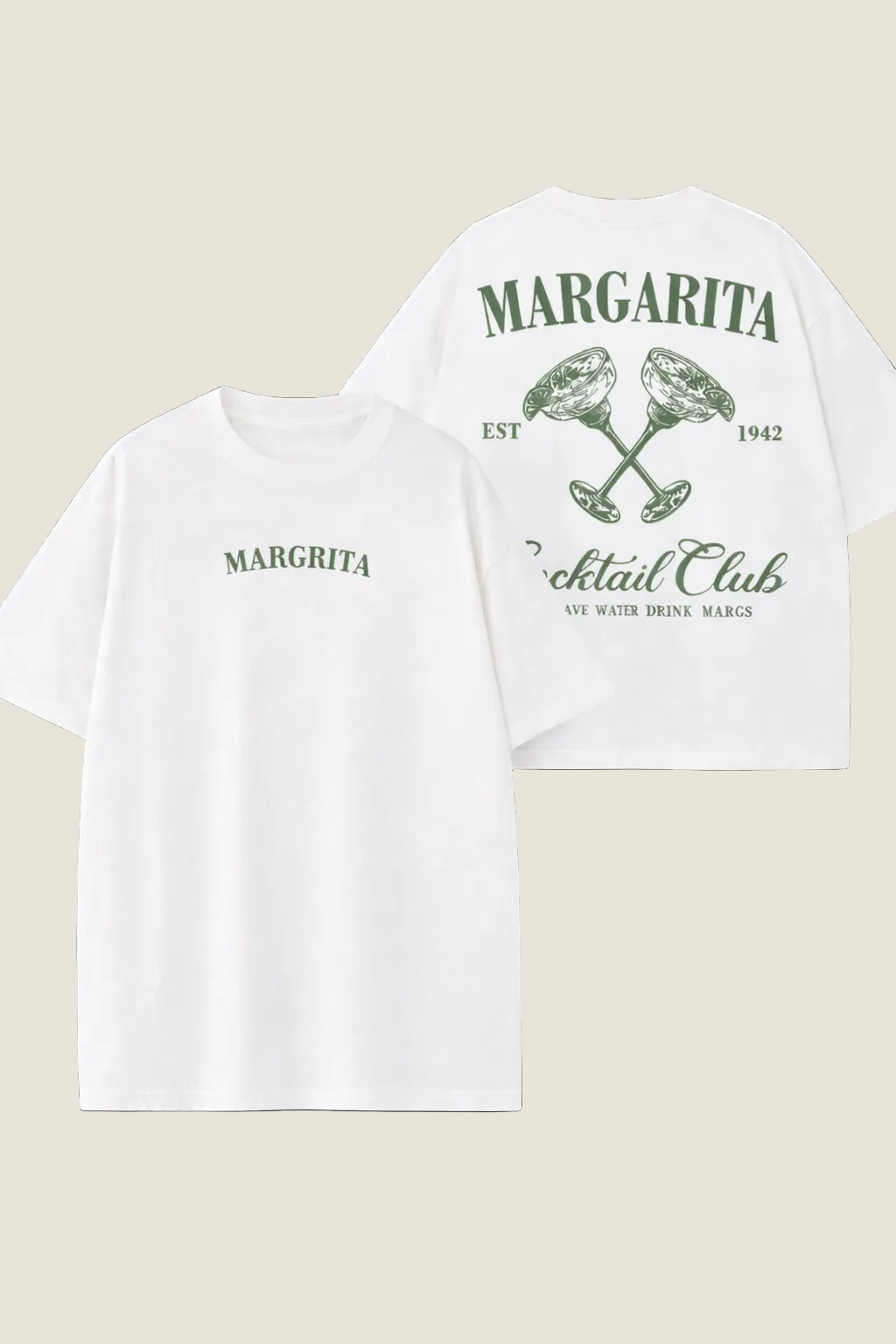 Margarita Cocktail Club Oversized Tee