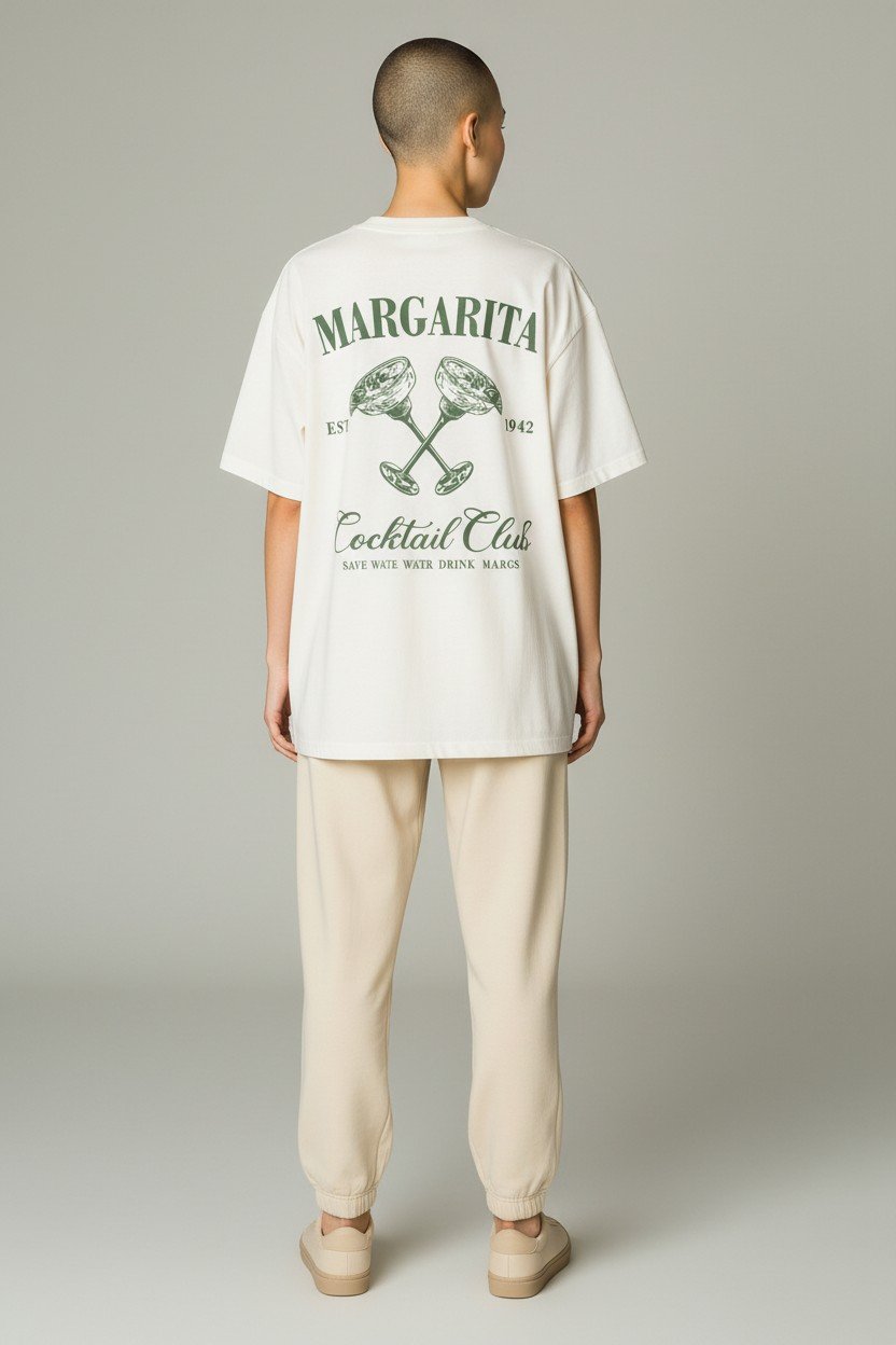 Margarita Cocktail Club Oversized Tee
