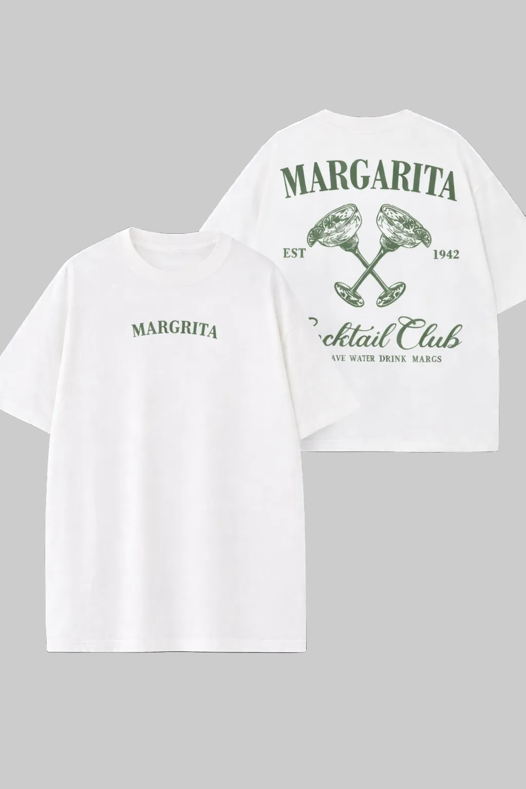 Margarita Cocktail Club Oversized Tee